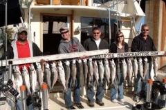 This Corporate Event outing was on June 4th 2009. Between the two boats they chartered on this afternoon we boated 53 fish! Wow... what a great afternoon! Goes to show you that anytime of the day can be a banner time to fish trout and Samon!